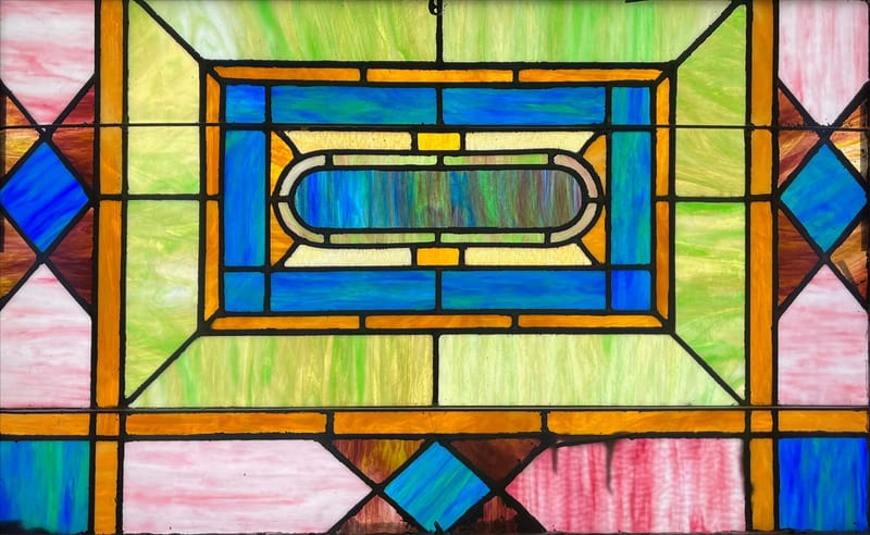 Stained Glass at Narrow Bridge. Photo courtesy of Narrow Bridge Arts Club.