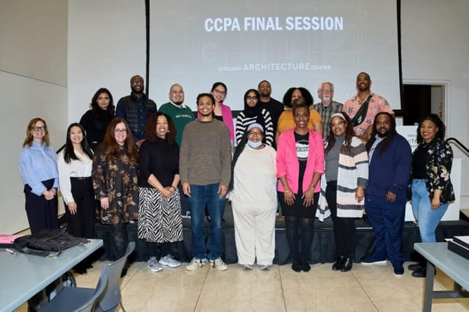 Group of Community Planning Academy graduates