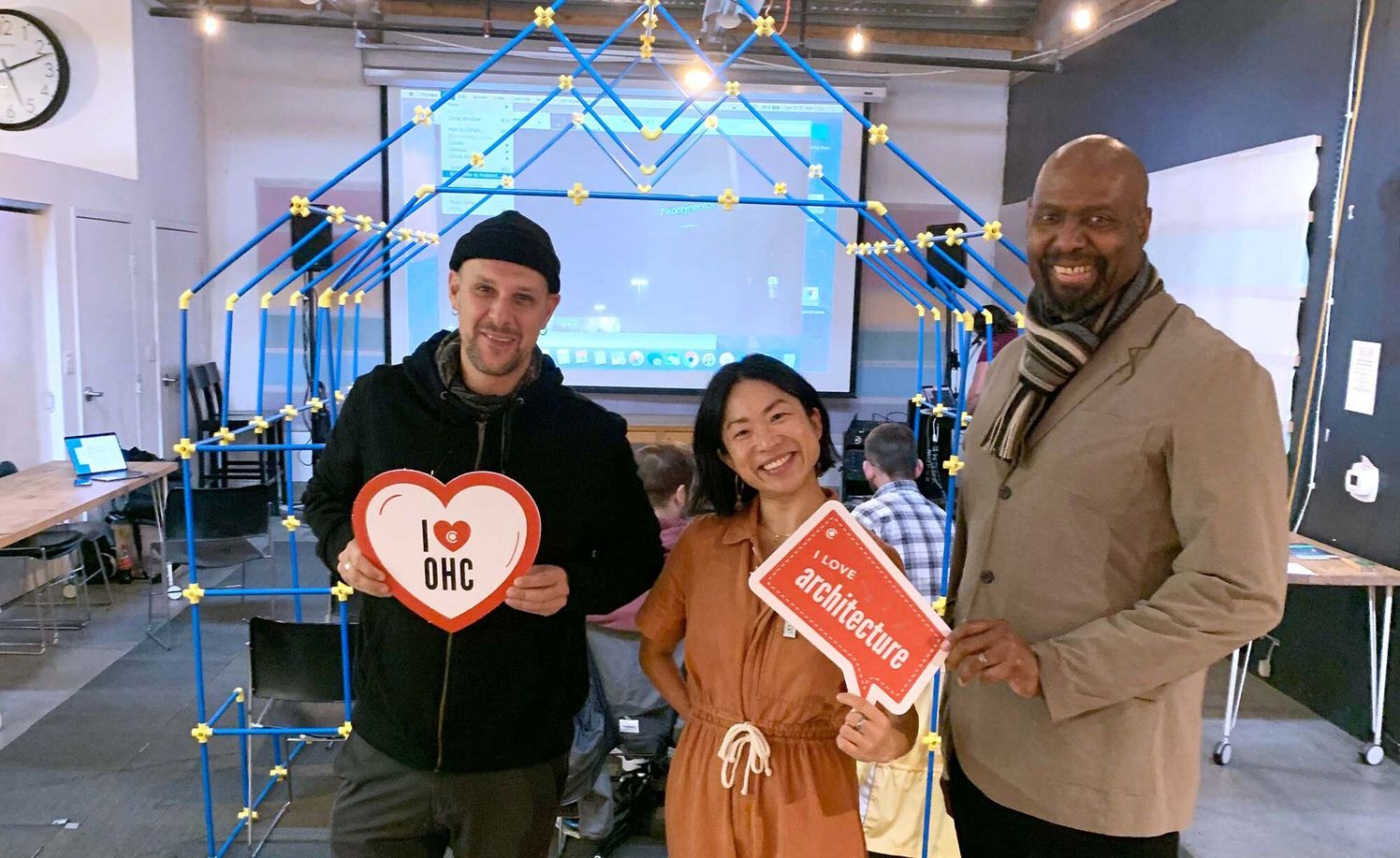 Image of people at Open House Chicago 