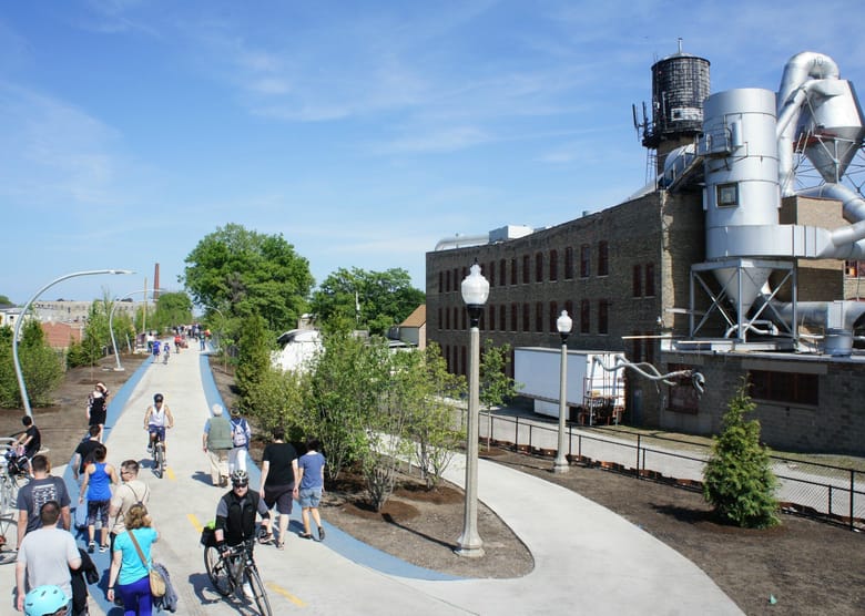 The West End of The 606 by Molly Page