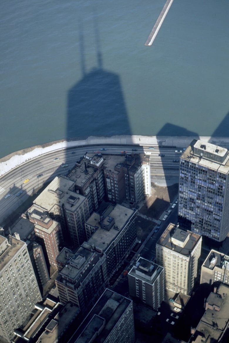 View from 875 N. Michigan Ave, 1969 (Raymond L. Moldenhauer Collection)