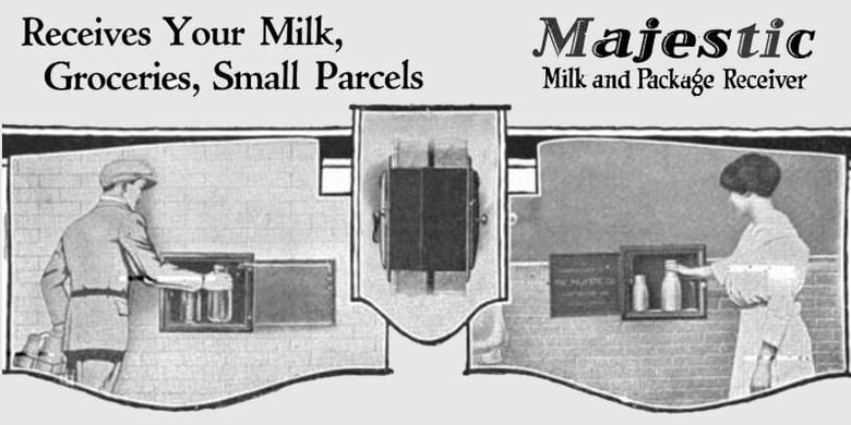 Milk and package receivers