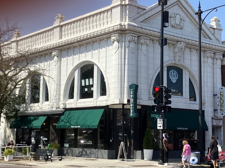 A historic building.