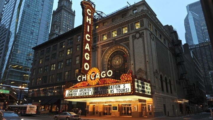Chicago Theatre Marquee