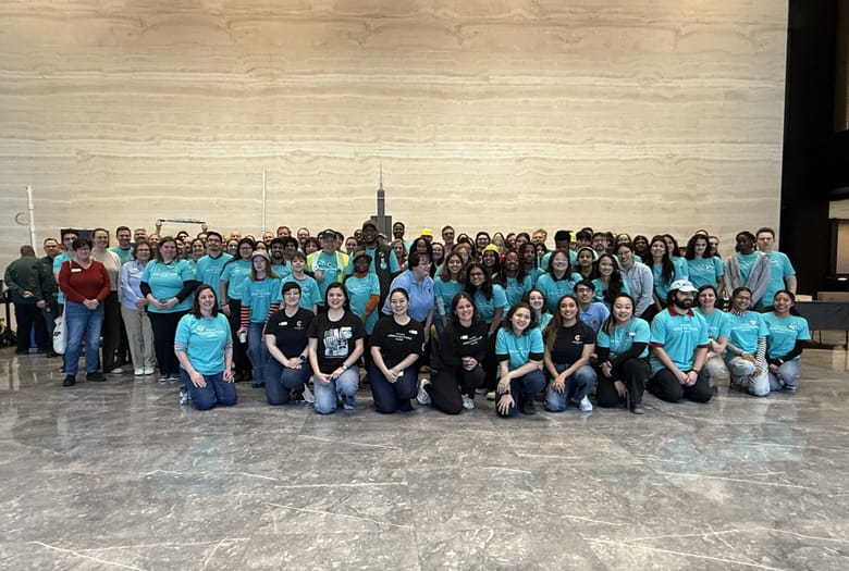 Big group of people.